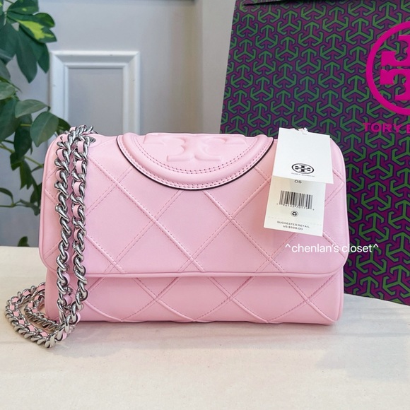 🌸NeW! Tory Burch SMALL FLEMING SOFT CONVERTIBLE SHOULDER BAG - Picture 8 of 16